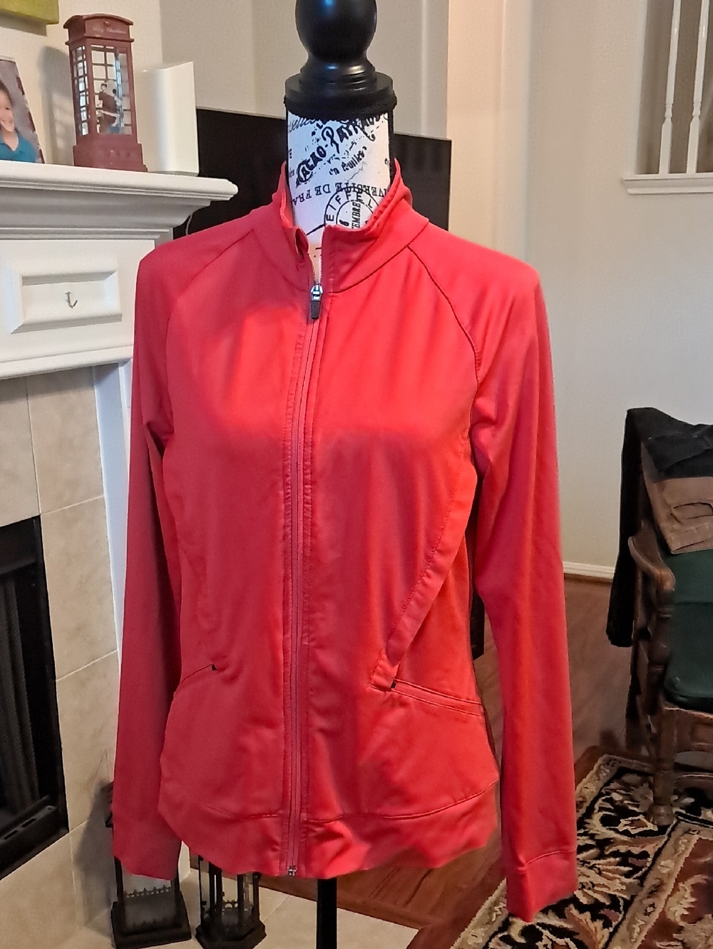 tek gear Red Full-Zip Women's Bomber Jacket